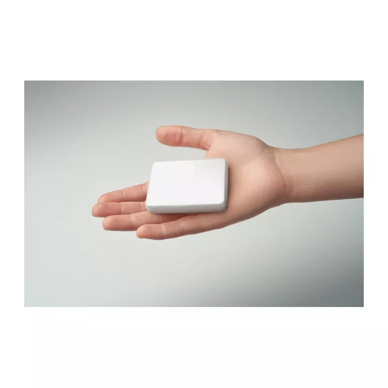 Powerbank 5000 mAh PD 20W z ABS z recyklingu KLEINPOW - Bialy (MO2602-06)