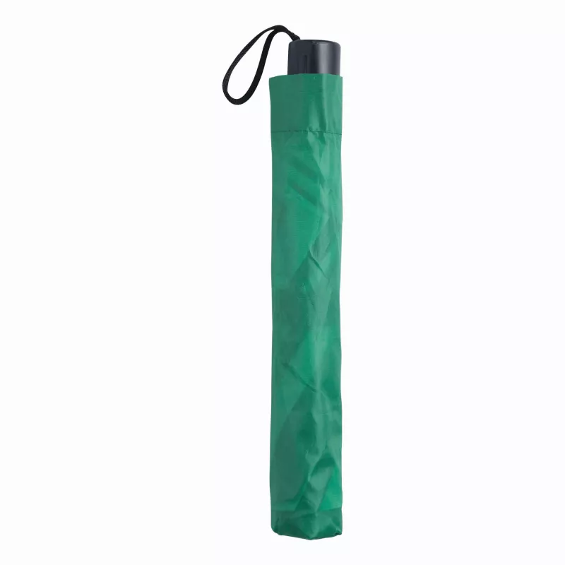 Parasol składany bez automatu REGULAR - biały, zielony (56-0101113)