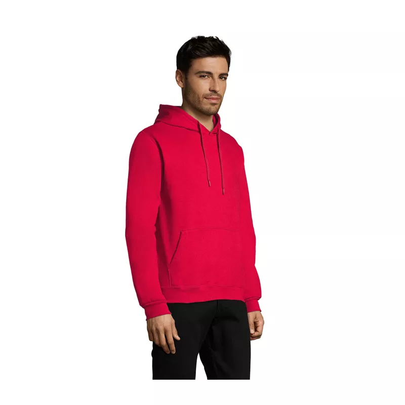Bluza unisex z kapturem 280 g/m² Sol's SNAKE - Czerwony (S47101-RD)
