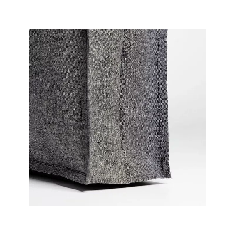 Torba bawełniana z recyklingu 190g/m2 - Czarny (IP31114911)