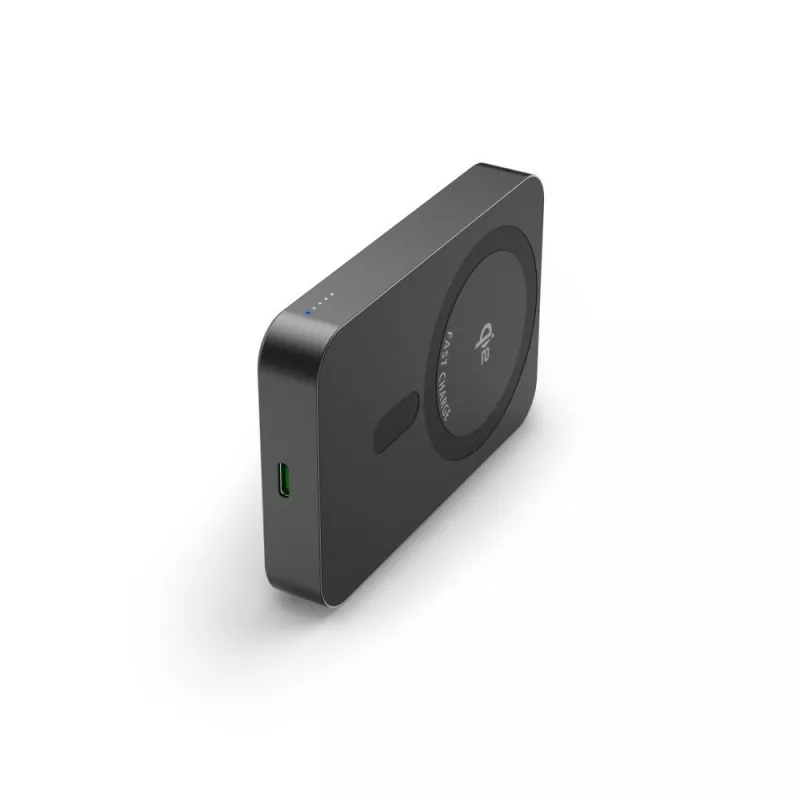 Magnetyczny power bank 10000 mAh Hama - czarny (VH037-03)