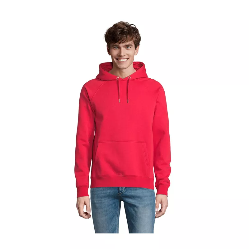 Bluza unisex organiczna 280 g/m² Sol's STELLAR - Czerwony (S03568-RD)