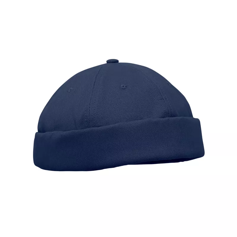 Czapka docker ze szczotkowanej bawełny 260 g/m² DOCK - Niebieski (MO2923-04)