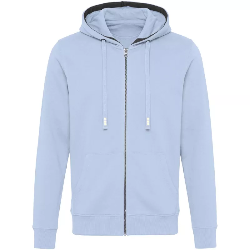 Rozpinana bluza z kapturem Arora - Niebieski mgła (38211-MISTBLUE)