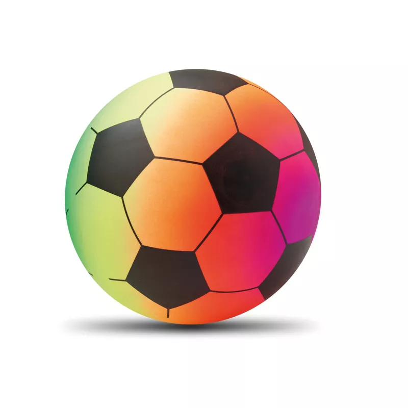 Piłka plażowa dmuchana z PVC RAINBALL - Wielokolorowy (MO2558-99)
