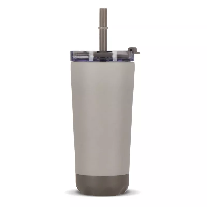 Kubek termiczny InSideOut ze stali nierdzewnej o podwójnych ściankach, 600 ml - beżowy (LT57017-N0055)