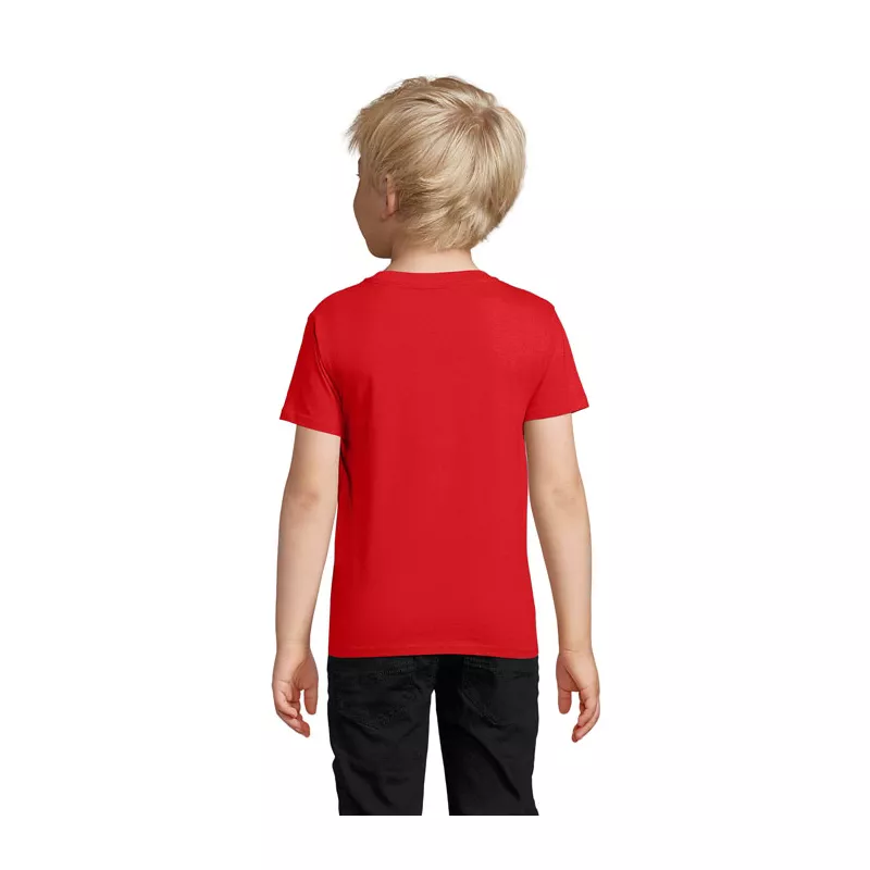 Koszulka dziecięca organiczna Sol's PIONEER KIDS - Czerwony (S03578-RD)