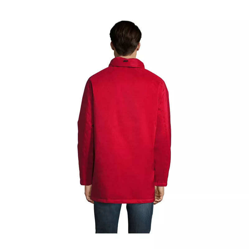 Kurtka unisex ocieplana z kapturem Sol's ROBYN - Czerwony (S02109-RD)