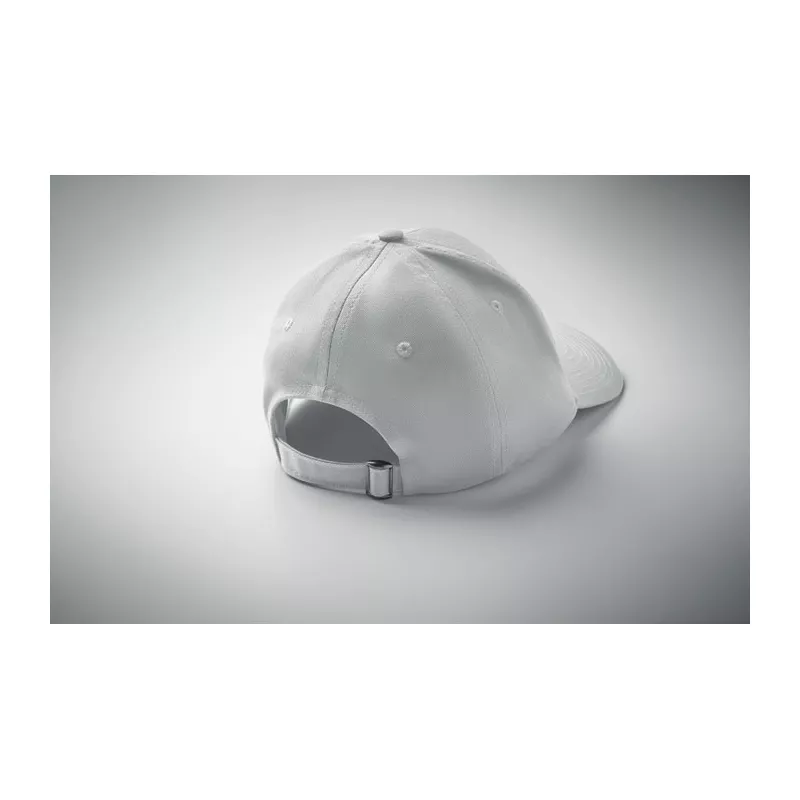 Czapka z daszkiem 6-panelowa 280 g/m² BAHAMAS - Bialy (MO2347-06)