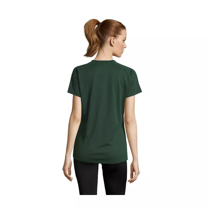 Koszulka sportowa damska 140 g/m² Sol's SPORTY WOMEN - Ciemno-Zielony (S01159-FG)