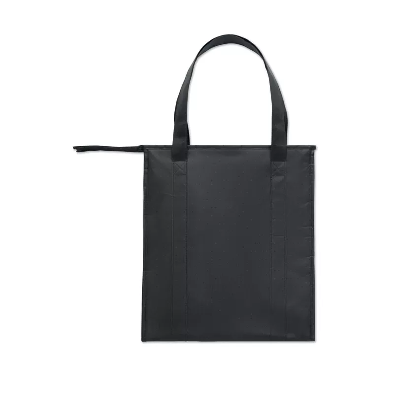 Torba chłodząca z włókniny RPET 25 l 80 g/m² WOOLER - Czarny (MO2492-03)