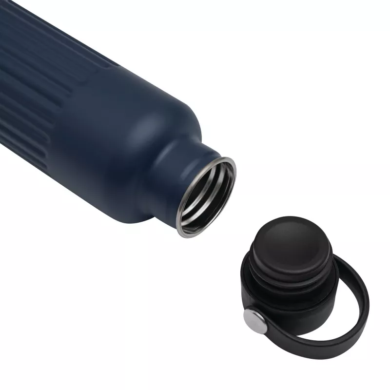 Próżniowa butelka 500 ml WAVE TRAIL - granatowy (56-0304719)