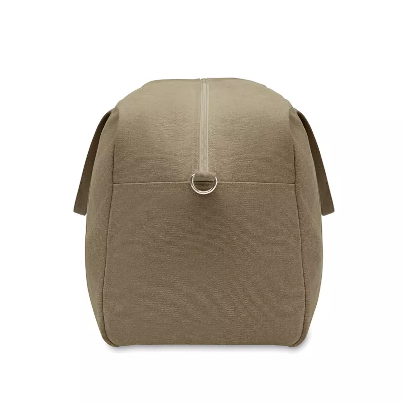 Torba podróżna z recyklingu 450 g/m² DUFFAS COLOUR - Zieleń Wojskowa (MO2508-49)