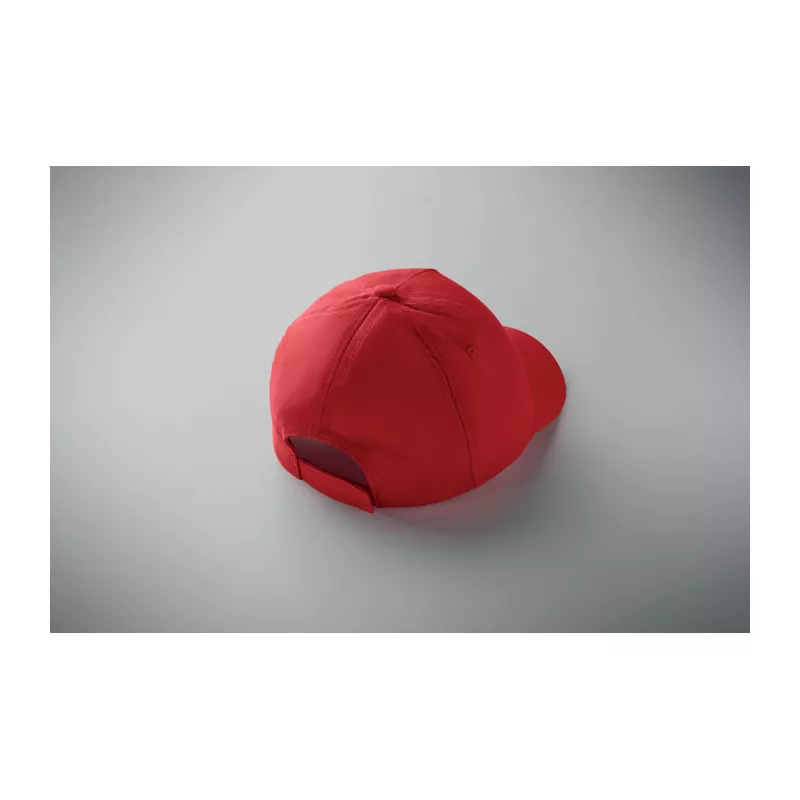 Czapka z daszkiem dziecięca 180 g/m² BUZZ KIDS - Czerwony (MO2346-05)