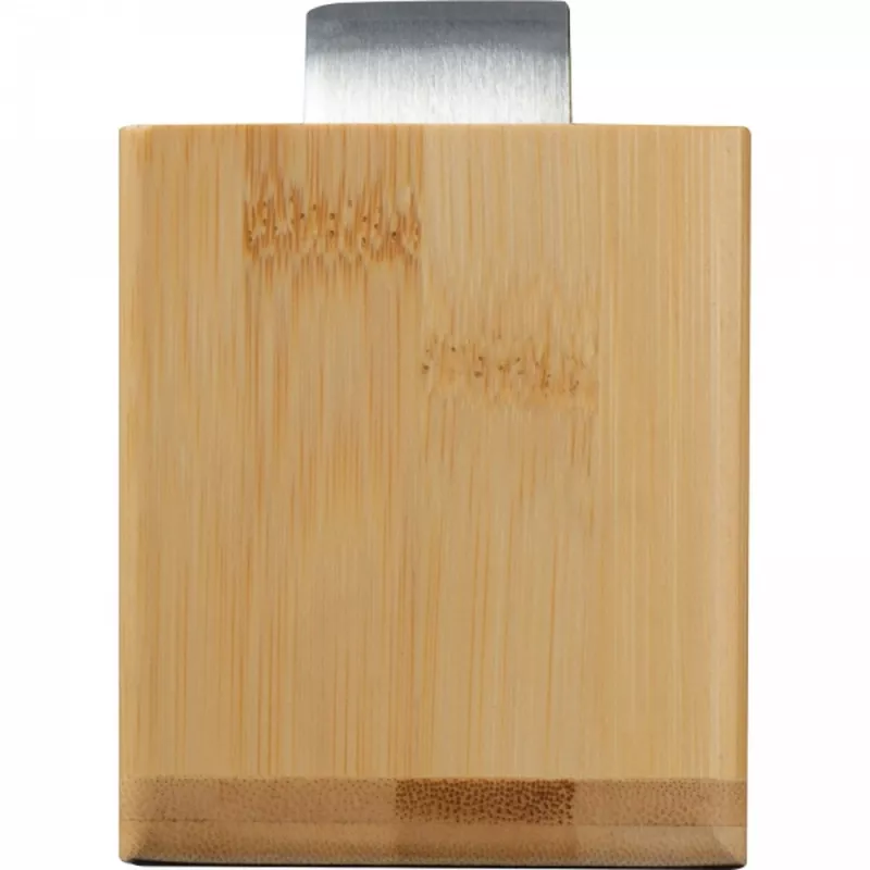 Stojak biurkowy z zegarem VERNON - beżowy (2315413)