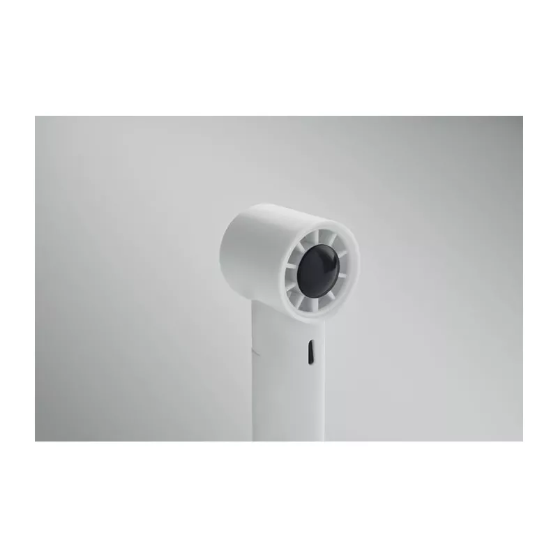Mini wentylator ręczny z wyświetlaczem 2600 mAh GLACI - Bialy (MO2780-06)