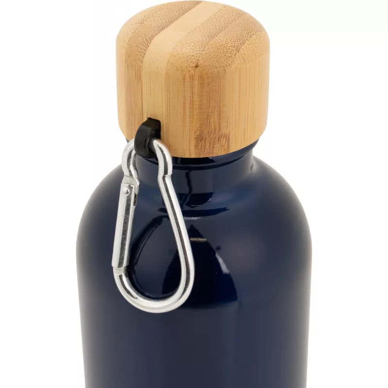 Butelka metalowa 400 ml MARILYN - granatowy (8497244)