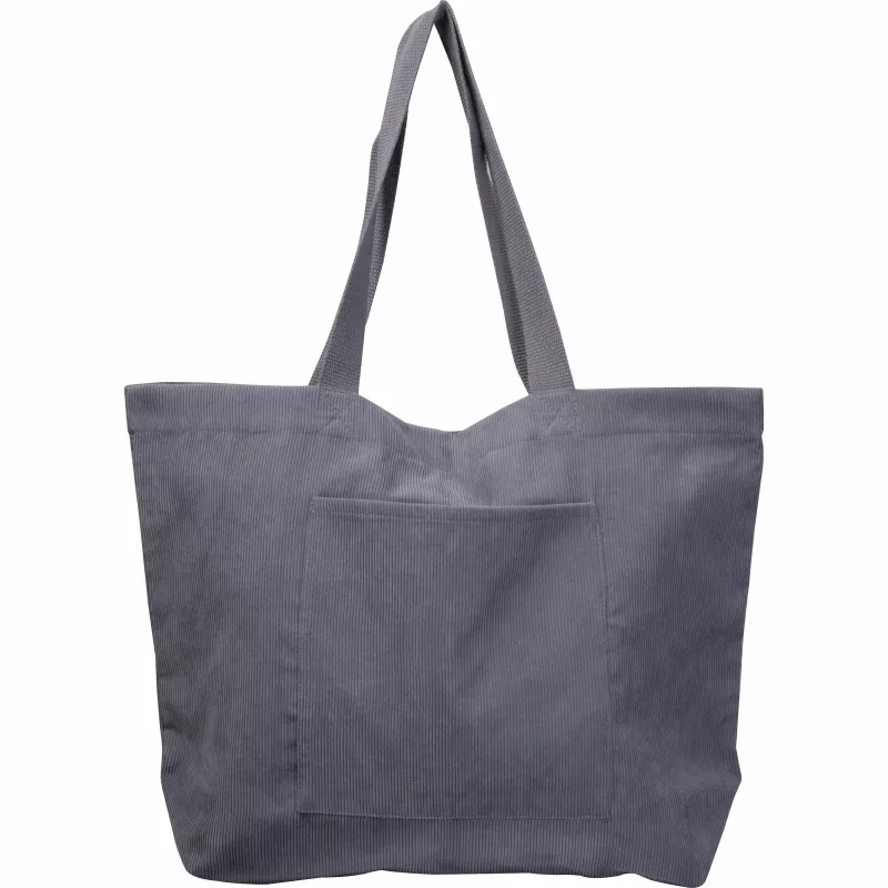 Duża torba na zakupy z poliestru poliestru 250 g/m² LIDIA - mid blue (6542507)