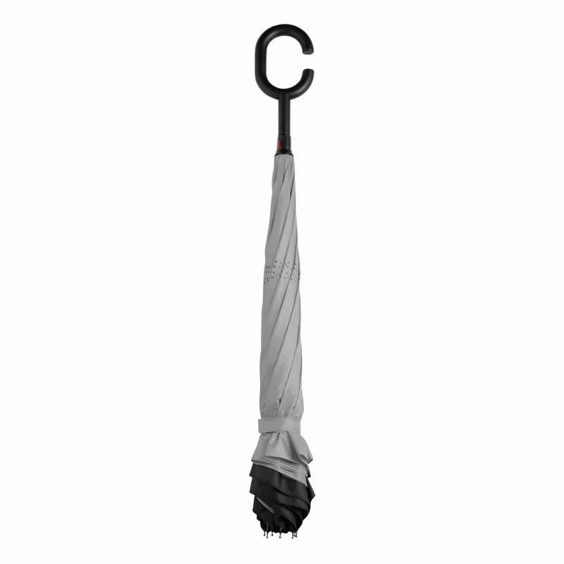 Parasol FLIPPED - czarny, jasnoszary (56-0103373)