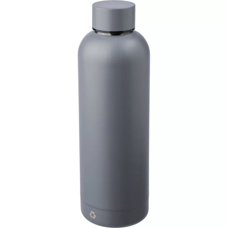 Butelka termiczna 500 ml ze stali nierdzewnej z recyklingu - grafitowy (V1177-15)