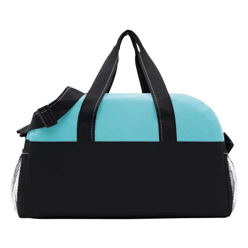 Sportowa torba FITNESS - czarny, turkusowy (56-0808556)