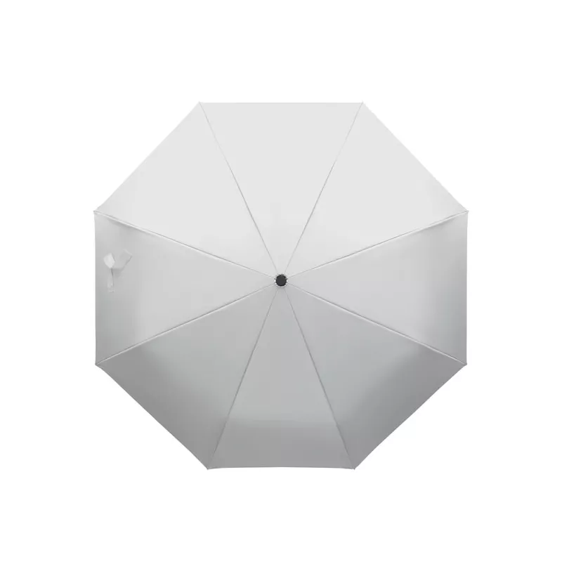 Parasol składany wiatroodporny 21" z RPET UMKRAB - Bialy (MO2692-06)