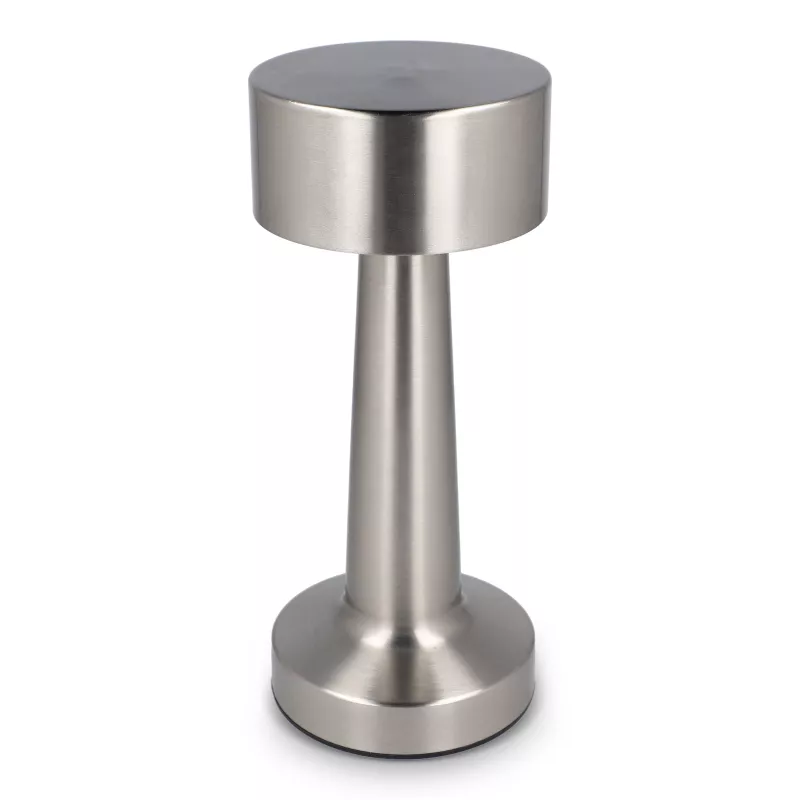 Lampa stołowa Lumo z 3 trybami świecenia i możliwością ściemniania - srebrny (LT93354-N0005)