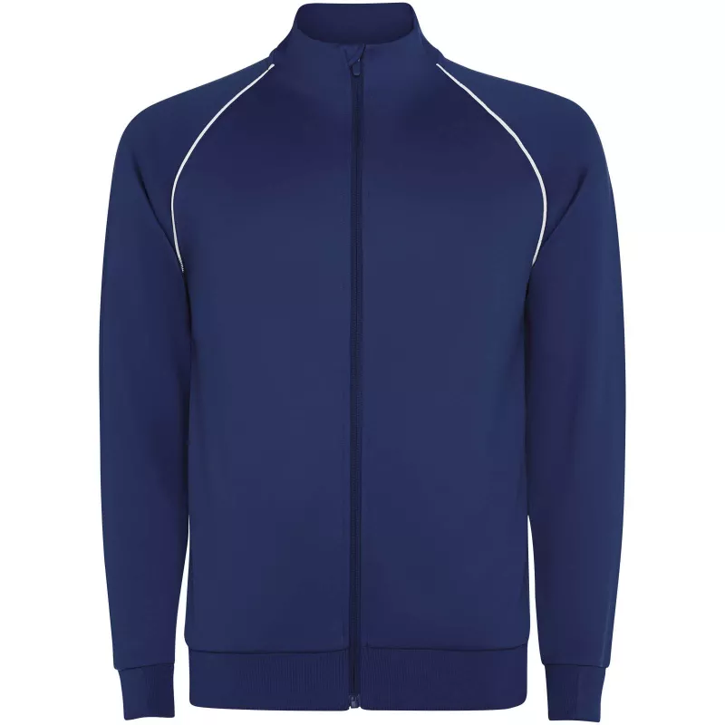 Męska bluza Valier z zamkiem błyskawicznym na całej długości - Navy Blue (R0437-NAVYBLUE)