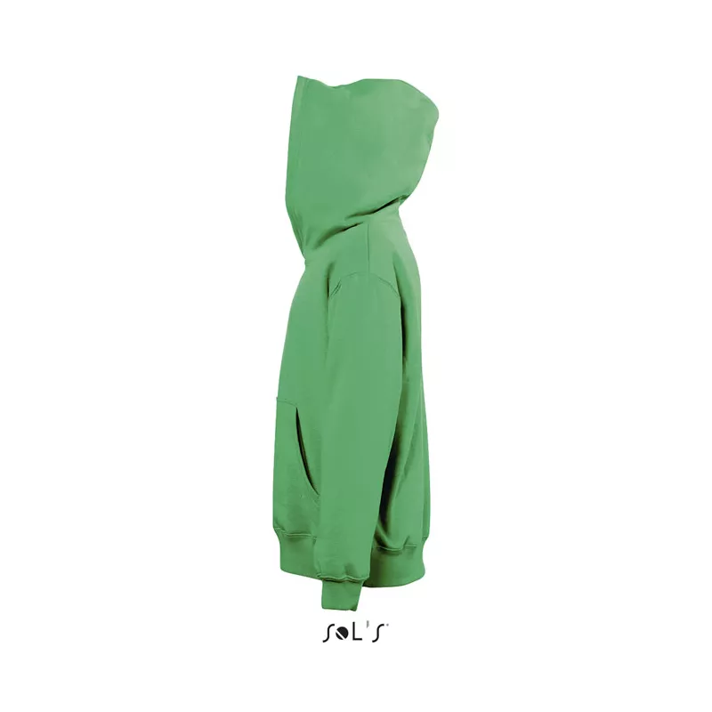 Bluza dziecięca z kapturem 280 g/m² Sol's SLAM KIDS - Zielony (S13255-KG)