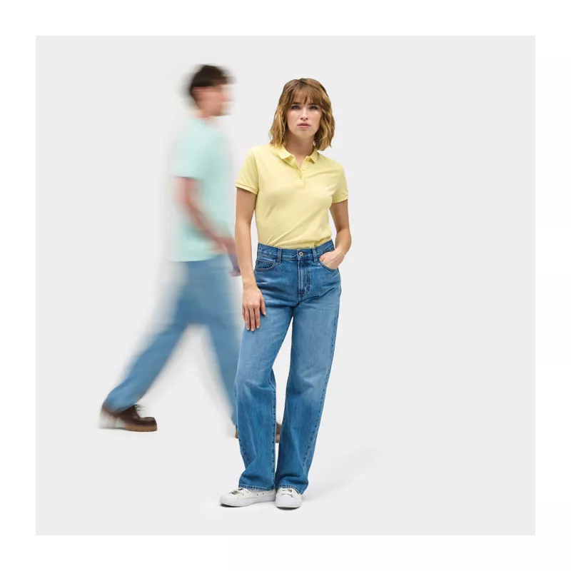Polo damskie organiczne 170 g/m² Sol's PLANET WOMEN - Jasno Żółty (S03575-LY)