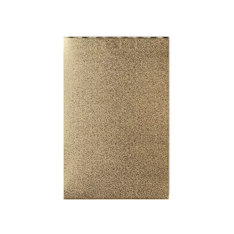 Karty do gry wodoodporne z PET AS - Matowy Zloty (MO2699-98)