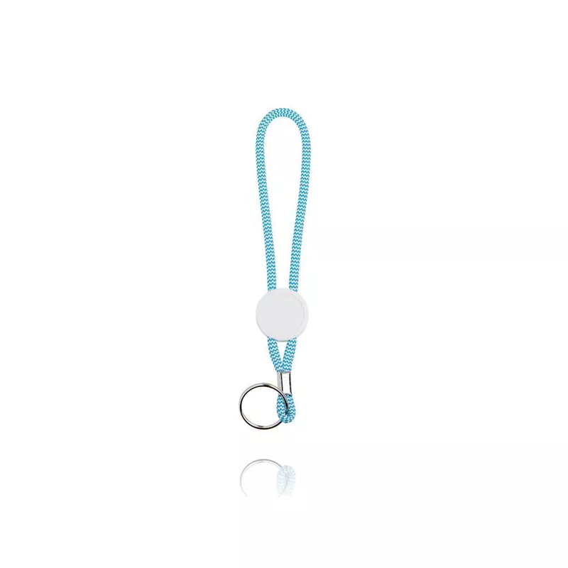 Brelok ze sznurkiem i kólkiem do kluczy - Sky Blue (IP14085562)