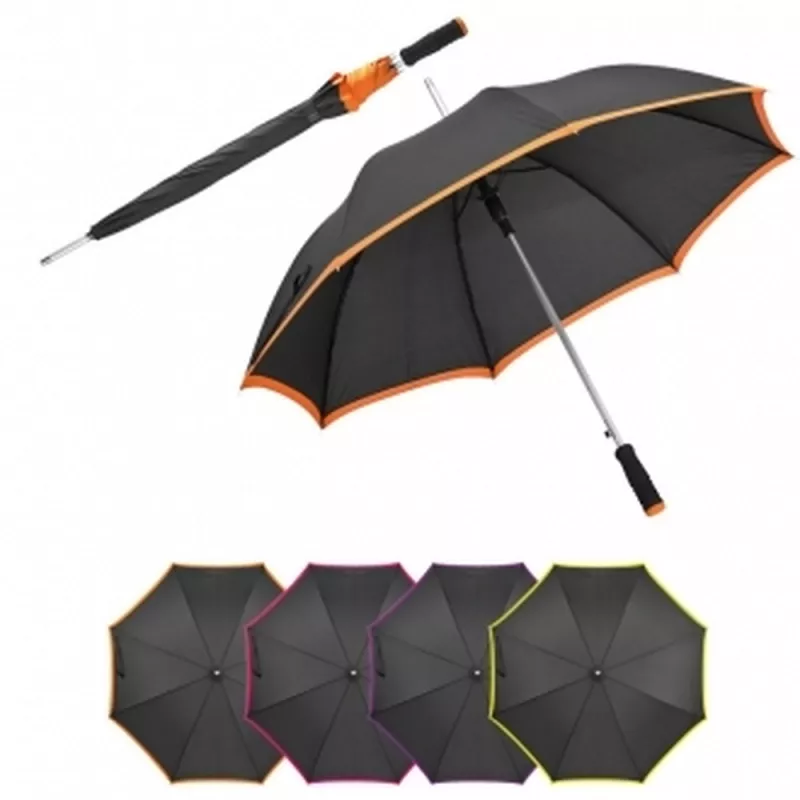 Parasol automatyczny ø105 cm ANTONINA - fioletowy (4329812)