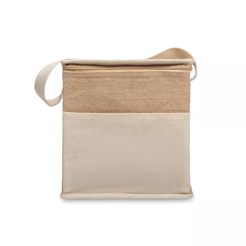 Torba chłodząca jutowa na butelki 3 l LONA - Bezowy (MO2503-13)