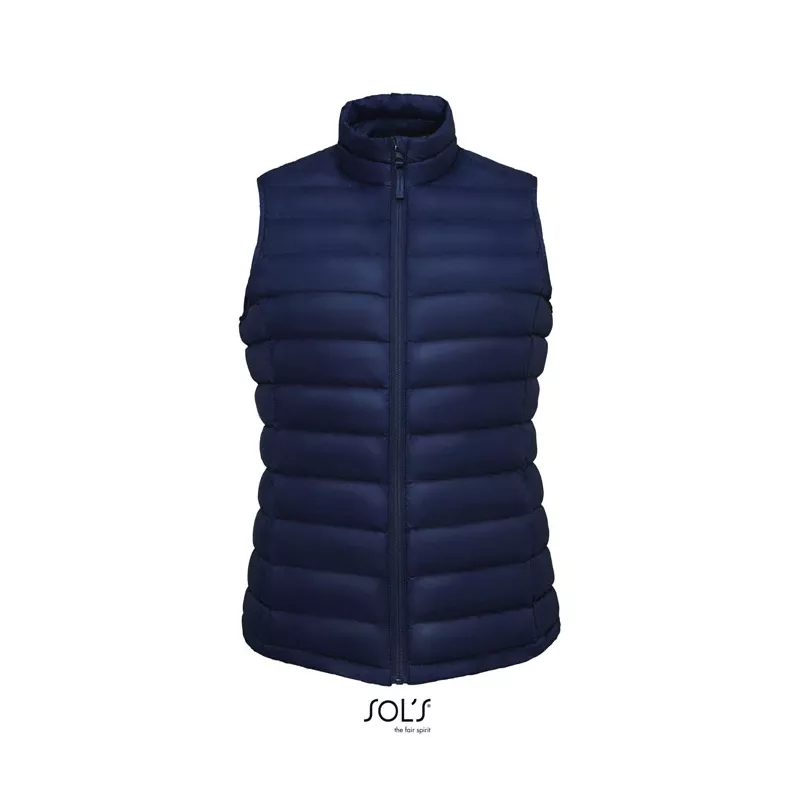 Kamizelka puchowa damska Sol's WILSON BW WOMEN - French Navy (S02890-FN)