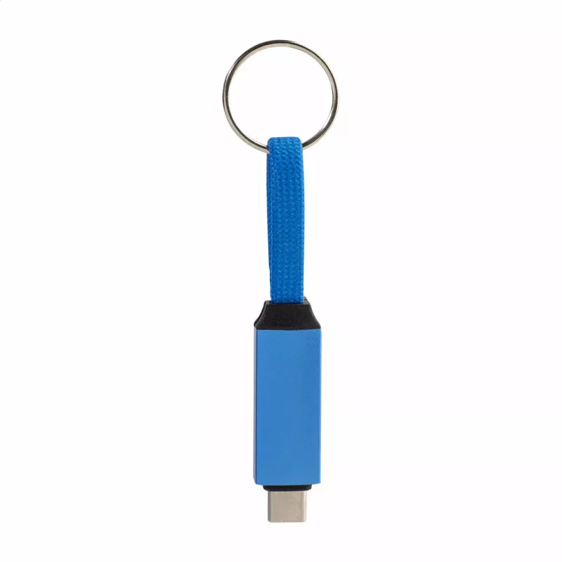 Keycab přívěsek na klíče 60W kabel USB-C - niebieski (AP864151-06)
