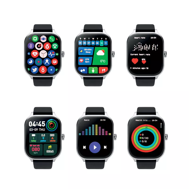 Smartwatch z ekranem dotykowym 2,01" IRTO - Srebrny (MO2271-14)