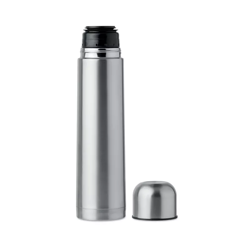 Termos stalowy dwuścienny 900 ml BIG CHAN - Srebrny Mat (MO9703-16)