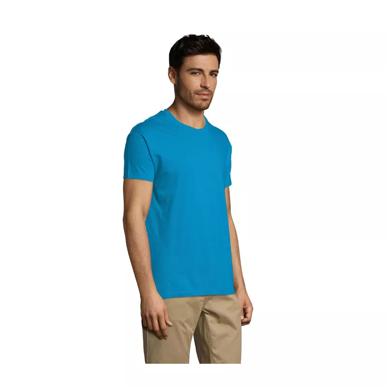 Koszulka unisex bawełniana 150 g/m² Sol's REGENT - Aqua (S11380-AQ)