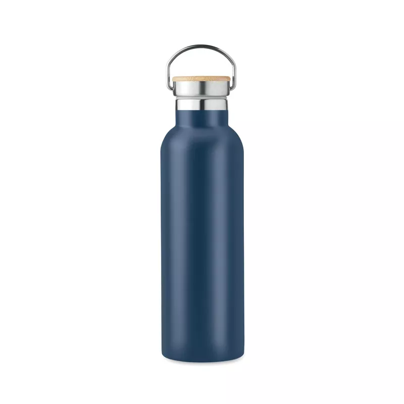 Termos z bambusową pokrywką 750 ml HELSINKI MED - Francuski Granat (MO6372-85)
