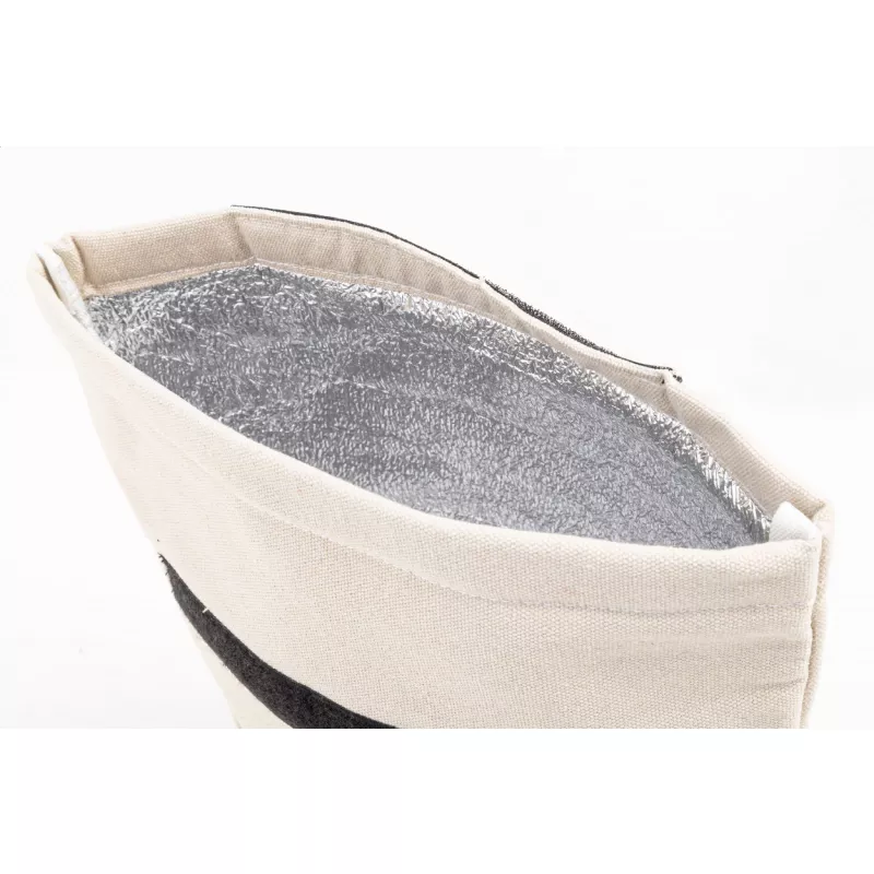 Rekan Cool torba termiczna z recyklingowanego płótna - naturalny-a (AP800122-00)