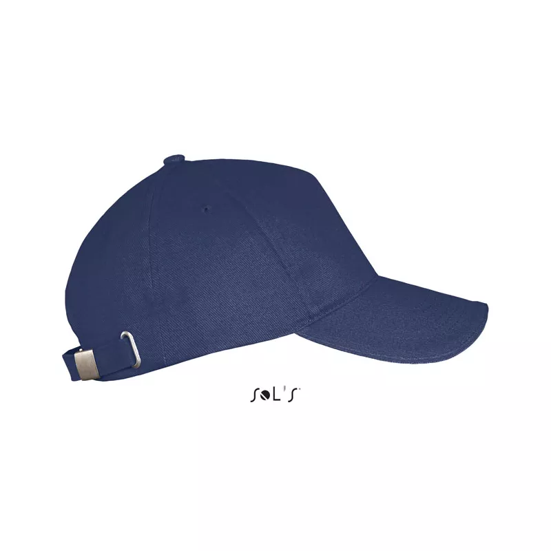 Czapka z daszkiem 5-panelowa 260 g/m² Sol's LONG BEACH - French Navy (S00594-FN)