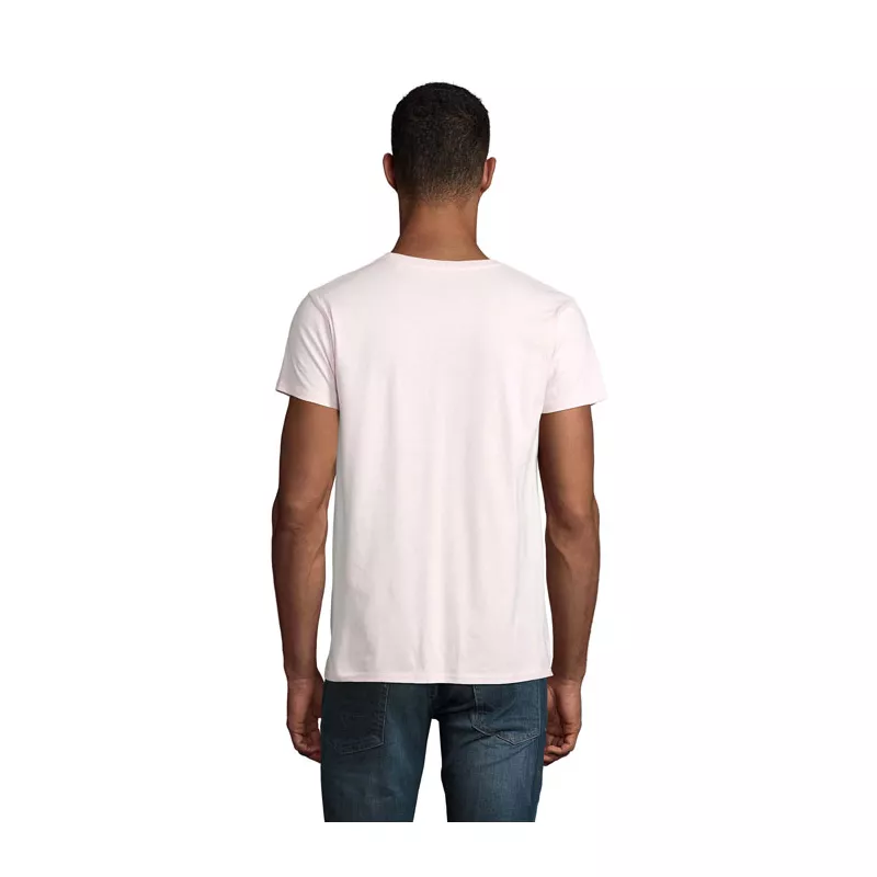 Koszulka męska organiczna 175 g/m² Sol's PIONEER MEN - Pale Pink (S03565-PP)