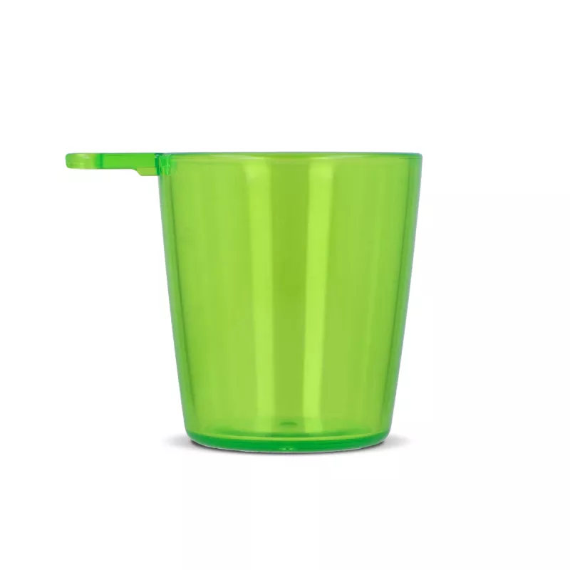 Kieliszek festiwalowy ze smyczą - ciemnozielony transparentny (LT90870-N0430)
