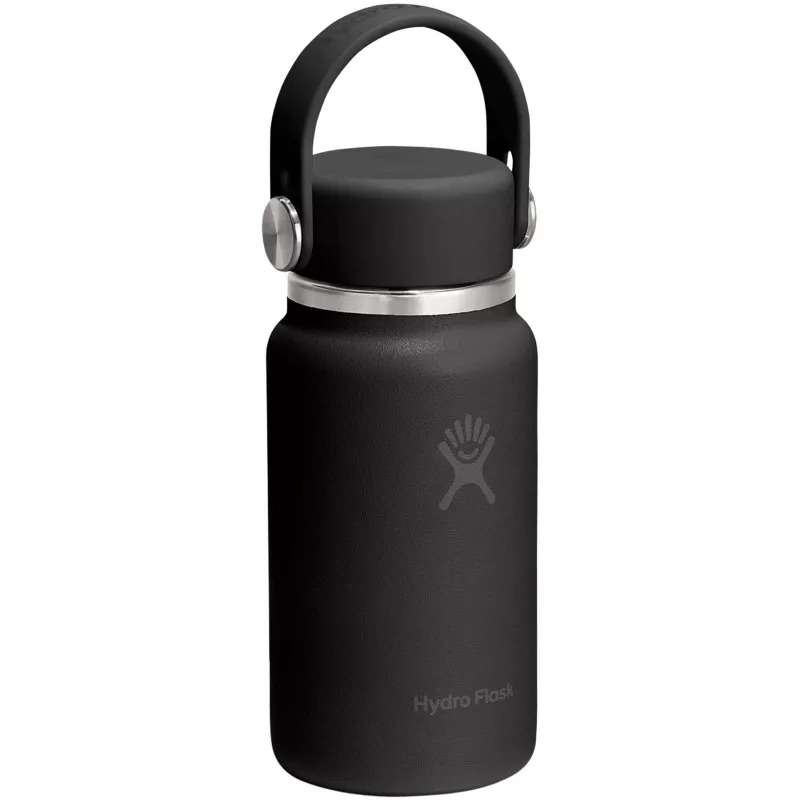 Hydro Flask Micro Hydro™ – minikubek termiczny o pojemności 200 ml - Czarny (10099390)