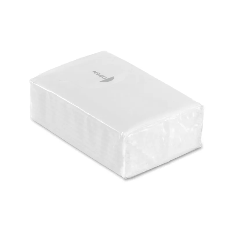 Chusteczki higieniczne mini 10 szt. FSC SNEEZIE - Bialy (MO8649-06)