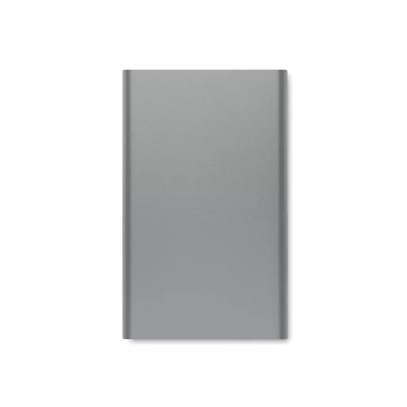 Powerbank płaski 4000 mAh aluminiowy POWERFLAT C - Tytanowy (MO6825-18)