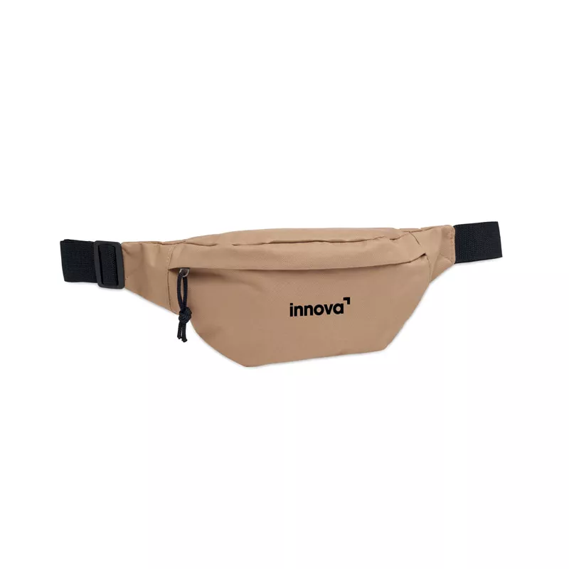 Saszetka z RPET 600D z ukrytą kieszenią HIPLA - Khaki (MO2835-39)