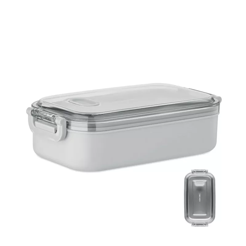 Lunchbox z PP ze stalowym wkładem 750 ml HOAGIE - Szary (MO2770-07)