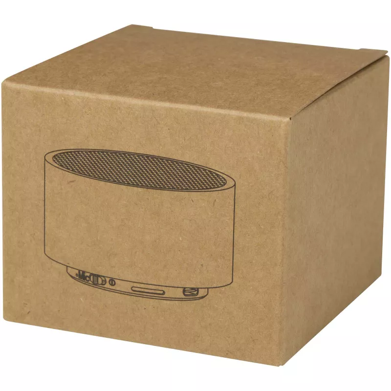 Ankaa bezprzewodowy głośnik Bluetooth® o mocy 3 W z recyklingowanego aluminium - Srebrny (12448681)